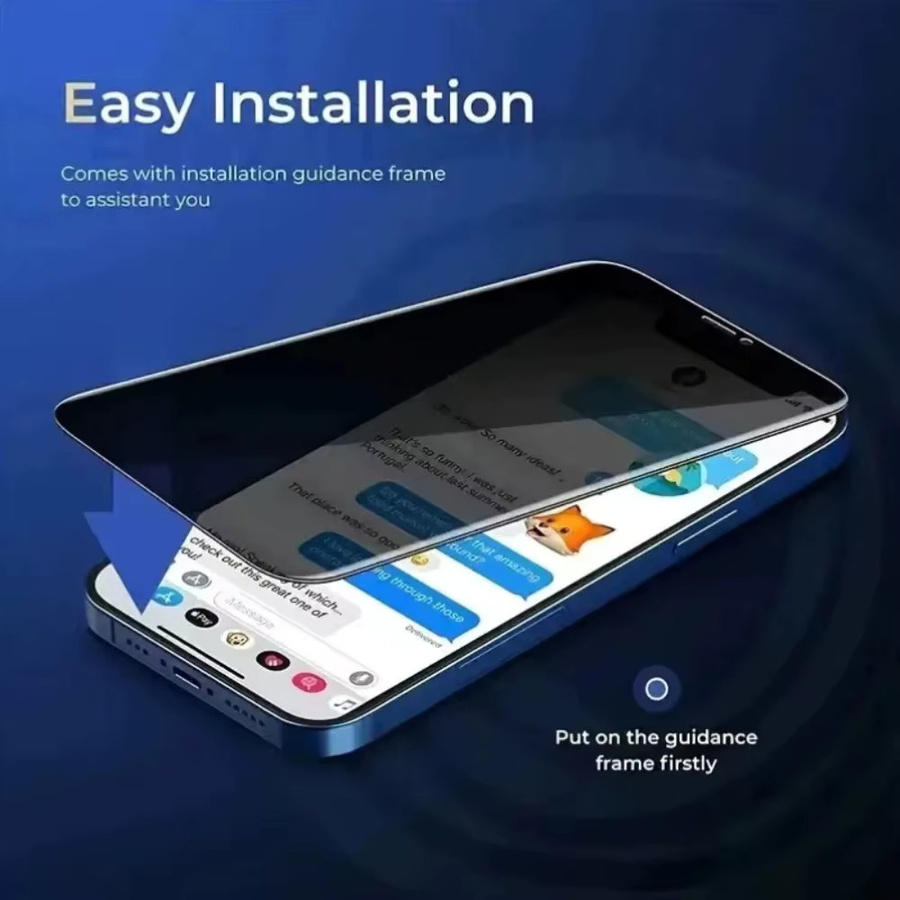 DIXSG 4-in-1 Panzerglas Display- und Kameraschutz-Set für iPhone 11 bis iPhone 17 Pro Max - Bild 4