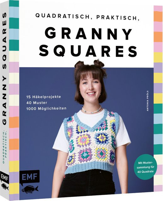 EMF Granny Squares Quadratisch Praktisch von Antonia Prols, deutsch - Bild 1