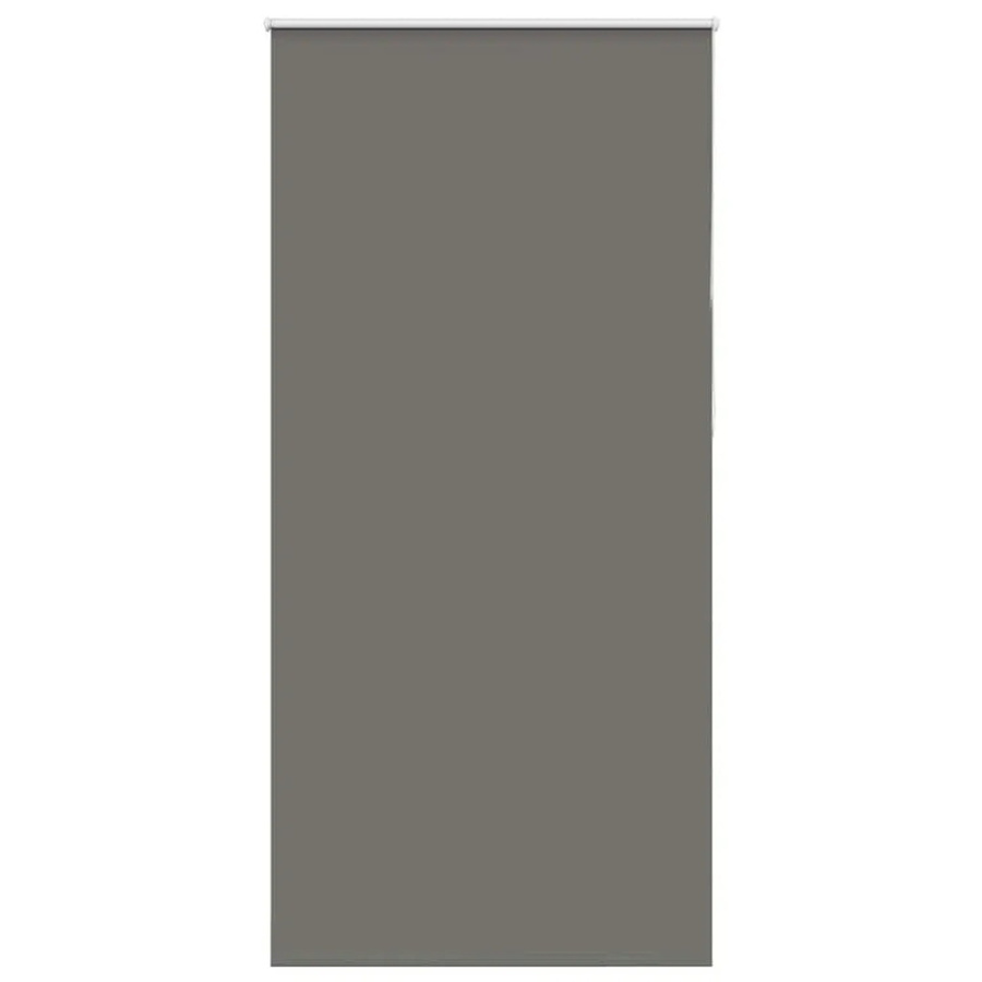 vidaXL Verdunkelungsrollo Grau aus Polyester B: 110 cm, H: 210 cm - Bild 2