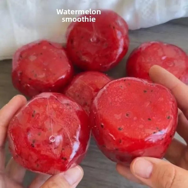 Wassermelonen-Slushy Squishy Spielzeug, Weich, Langsam Rückfedernd - Bild 1
