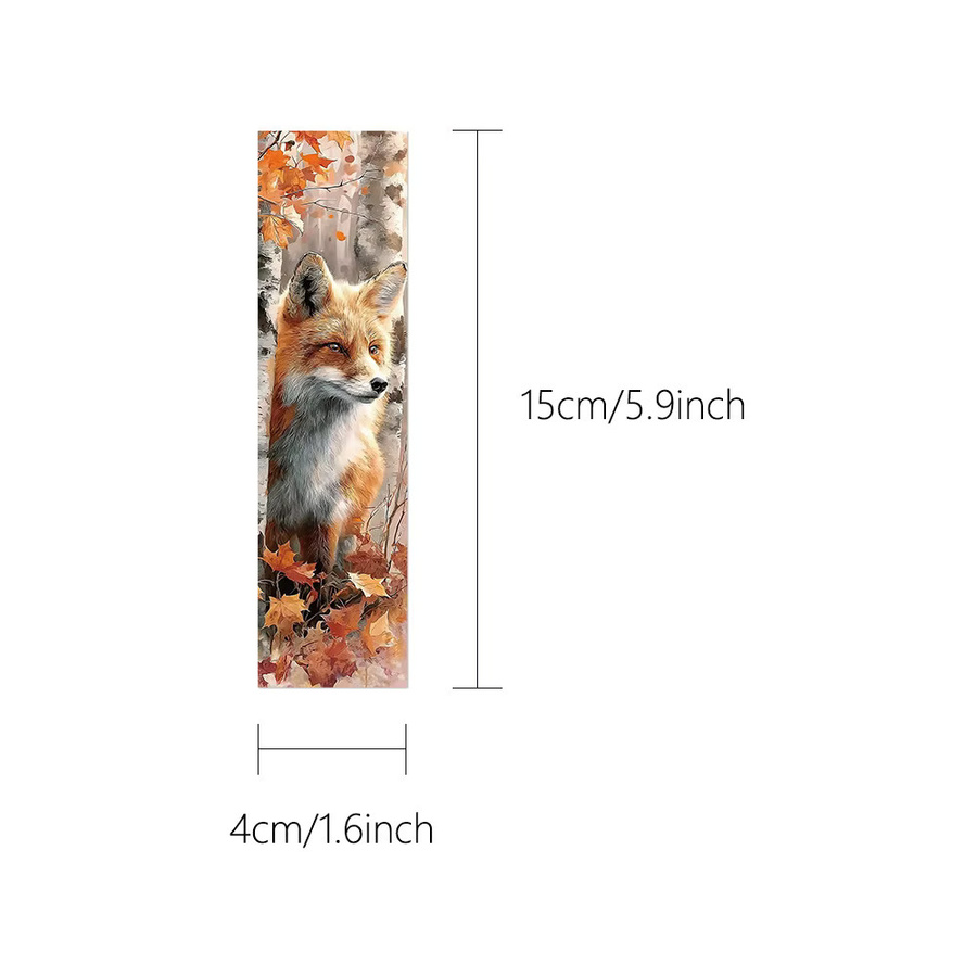 Bview Art 30 Stück Herbst-Lesezeichen in Multicolour für Schulbedarf, Tagebuch und Planer - Bild 2