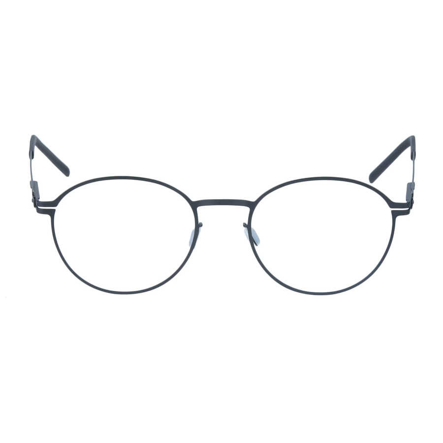 Tona Korrektionsbrille, rund, Vollrand, Metall, Unisex - Bild 2
