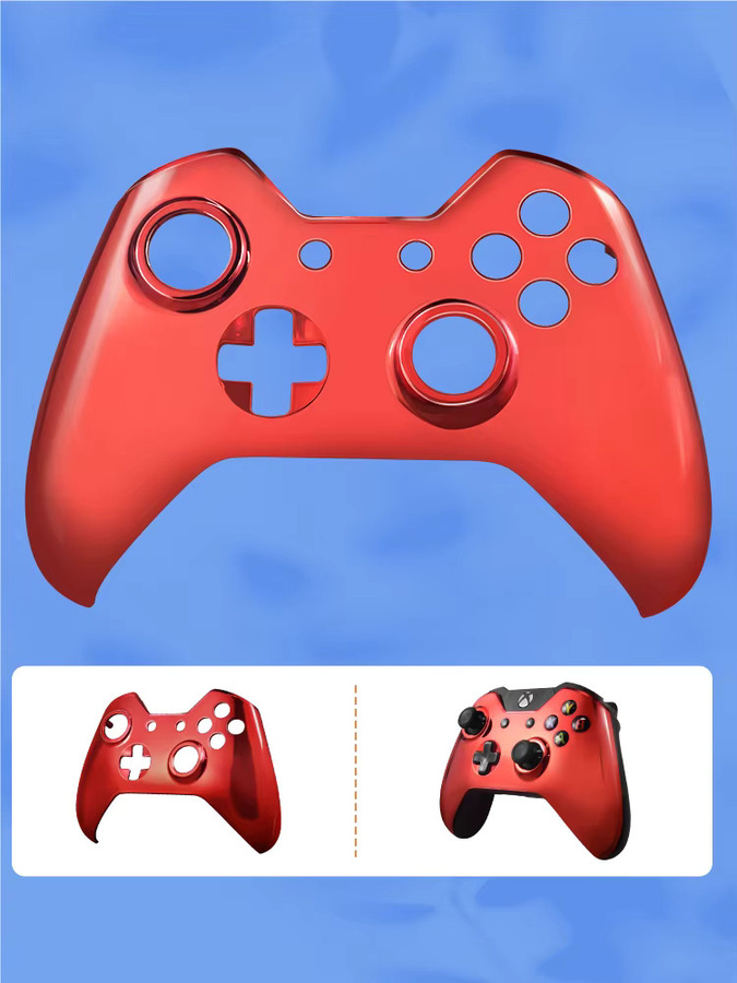 DATA FROG Ersatzgehäuse für Xbox One mit mattem Obermaterial als Frontgehäuse Shell Cover Skin - Bild 3