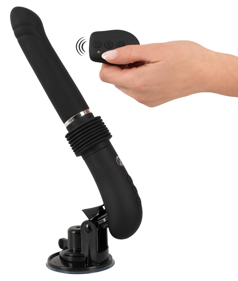 You2Toys Stoßvibrator RC Fucking Machine 2.0 mit abnehmbarem und verstellbarem Saugfuß in Schwarz - Bild 4