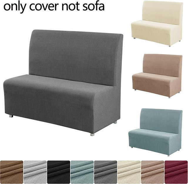 Yupartex Armloser Sofa-Schonbezug aus Stretch-Polar-Fleece, Einfarbig und Schmutzabweisend - Bild 1