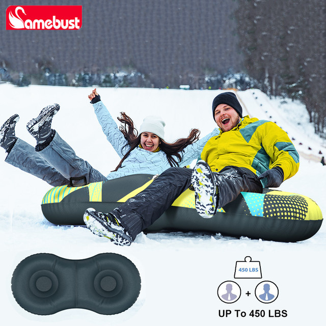 Camebust Aufblasbare Schneereifen, 2-Sitzer, Doppelgröße - Bild 1