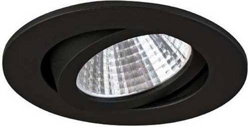 Brumberg LED-Einbauleuchte Schwarz rund dimmbar - Bild 1