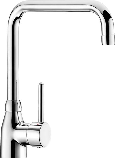 Delabie Einhebelmischer für die Standmontage mit Schwenkauslauf in Chrom, Höhe: 220 mm, Länge: 200 mm - Bild 1