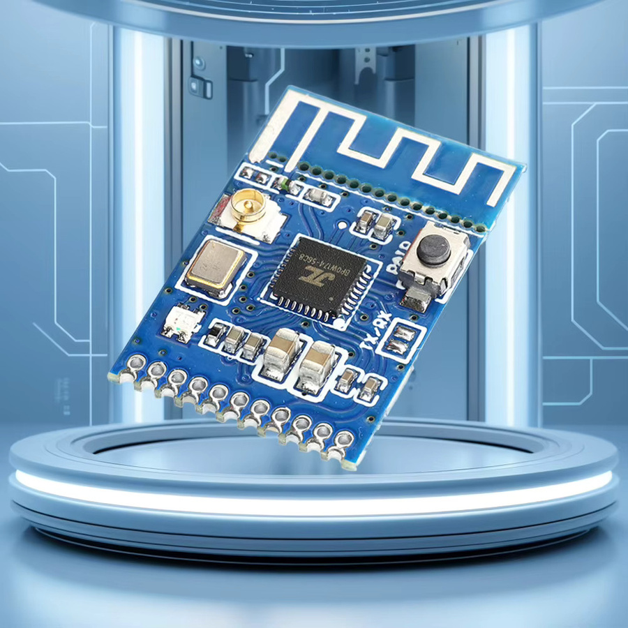 KCX_EMITTER Bluetooth 5.3 Audio-Sendermodul für Kopfhörer und Lautsprecher, Stereo-Platine, Blau - Bild 3