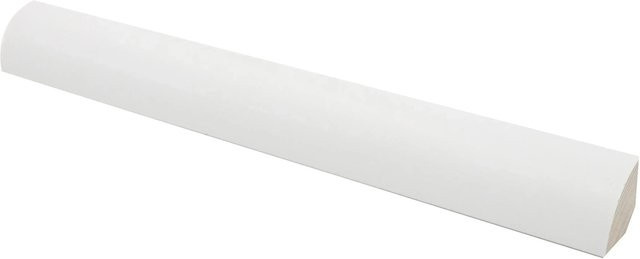 Döllken Profiles Viertelstab aus Massivholz Weiß Lackiert B/T: 22 x 22 mm - Bild 1