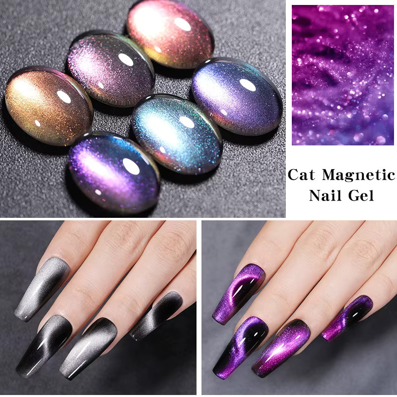 LILYCUTE Magnetischer Gel Nagellack, 7 ml, Glänzend - Bild 3