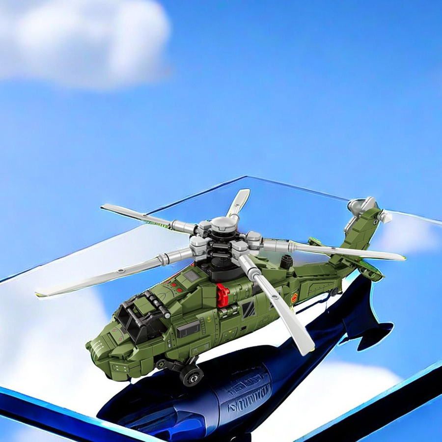 YCOLE Helikopter Bausteine Lernspielzeug 478 Teile - Bild 2