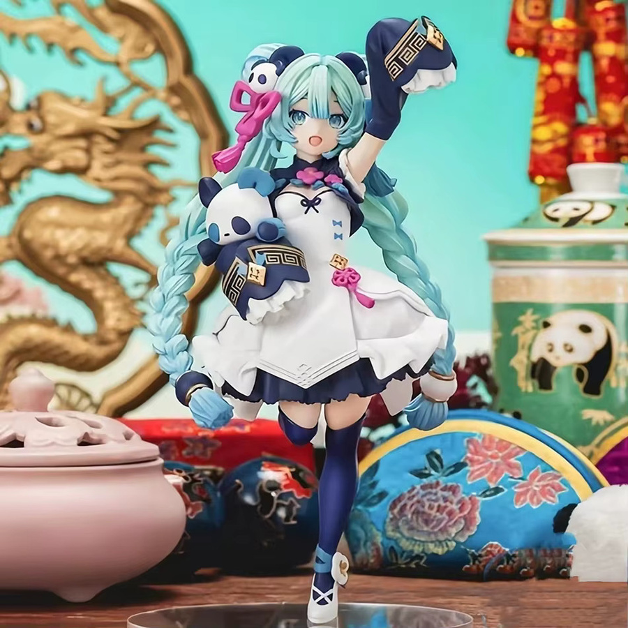 Bandai Anime Nette Virtuelle Sänger Mädchen Figur, Puppe, Mehrfarbig - Bild 2