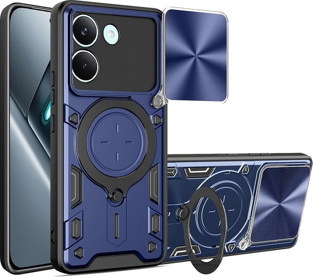 Techsuit CamGuard Pro Schutzhülle für Xiaomi Poco X8 Pro in Blau - Bild 1