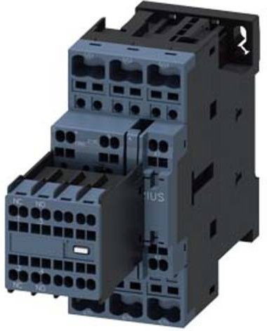 Siemens Leistungsschütz 3RT2026-2AC24 in Grau mit 3 Schließern für 690 V/AC - Bild 1