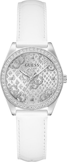 Guess Damenuhr Boa, Analoguhr, Quarz, Edelstahl, 32 mm, Silber - Bild 1