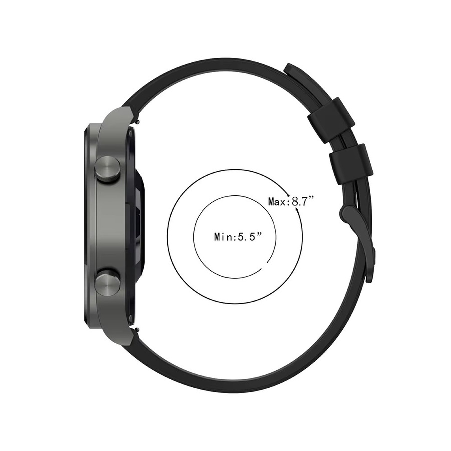 CMF By Nothing Uhrenarmband Silikon, 22 mm, Schwarz, Unisex - Bild 2