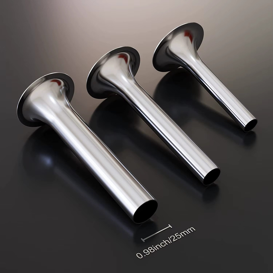 Wurststuffer Kit für KitchenAid Fleischwolf Aufsatz aus Kunststoff und Edelstahl in Silber - Bild 2