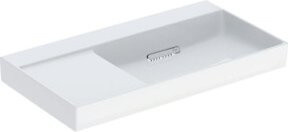 Geberit Waschtisch One rechteckig aus Keramik in Weiß B: 90 cm, T: 48,4 cm - Bild 1