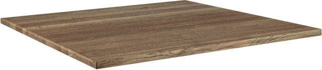 VEGA Indoor-Tischplatte Torres rechteckig aus Holz in Eiche Antik/Grau, B: 120 cm, T: 80 cm, H: 3 cm - Bild 1