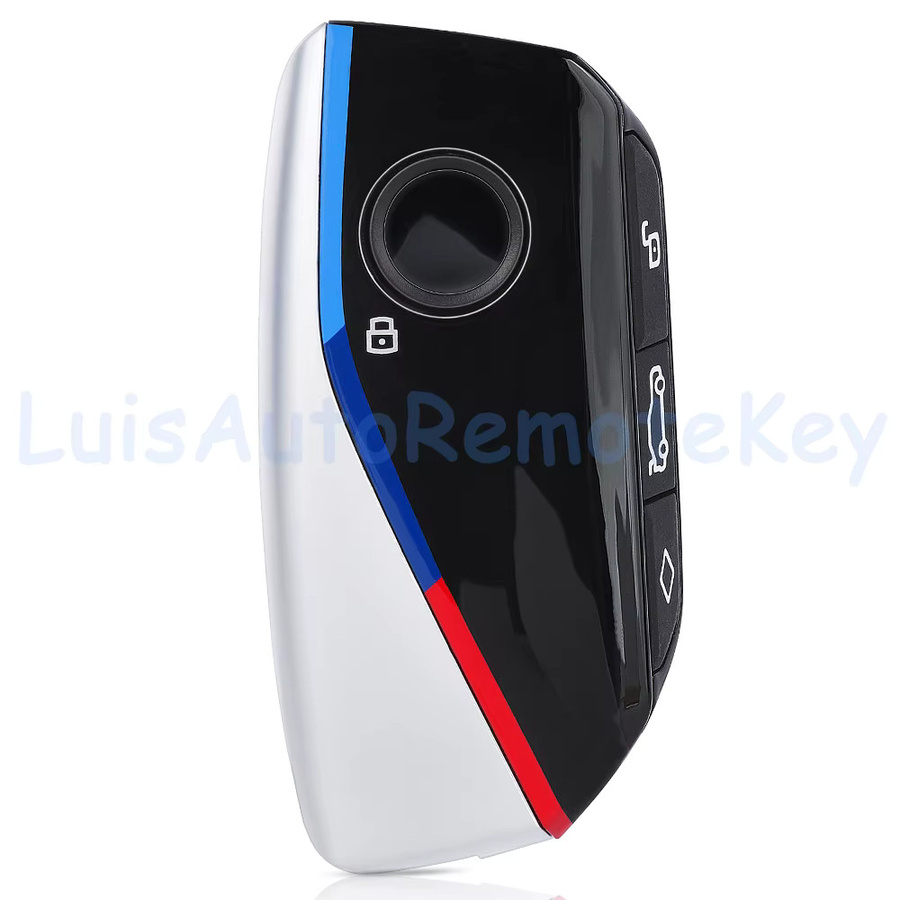 DIYKEY Modifizierter Smart-Fernschlüssel mit PCF7945 ID49 Chip für BMW 1 3 5 7 F-Serie X1 X3 X5 X6 X7 CAS4 CAS4+ FEM BDC in Schwarz - Bild 4