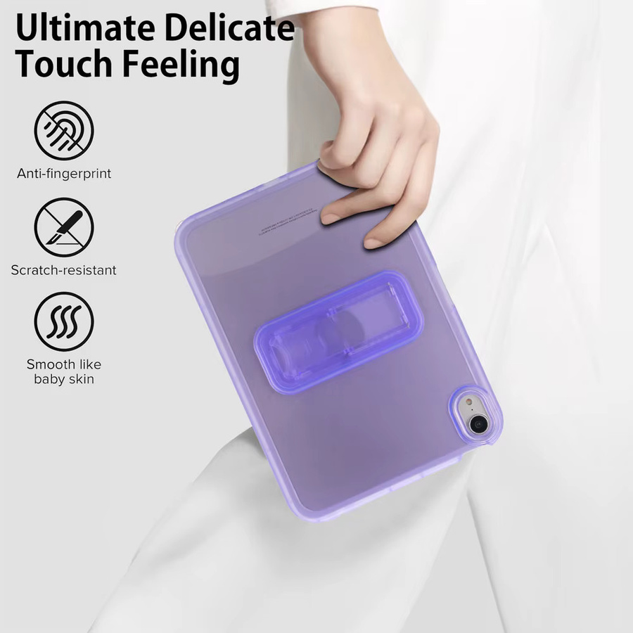 Standhülle für Apple iPad Pro und Air verschiedene Generationen mit Kickstand Cover in Blau und Lila - Bild 4