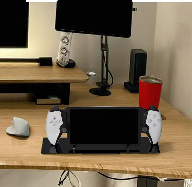 Desktop-Ständer für PS Portal Remote Player und Game-Controller-Basis in Schwarz, kompatibel mit 9,7-Zoll-Tablets und Wireless-Tastaturen - Bild 4
