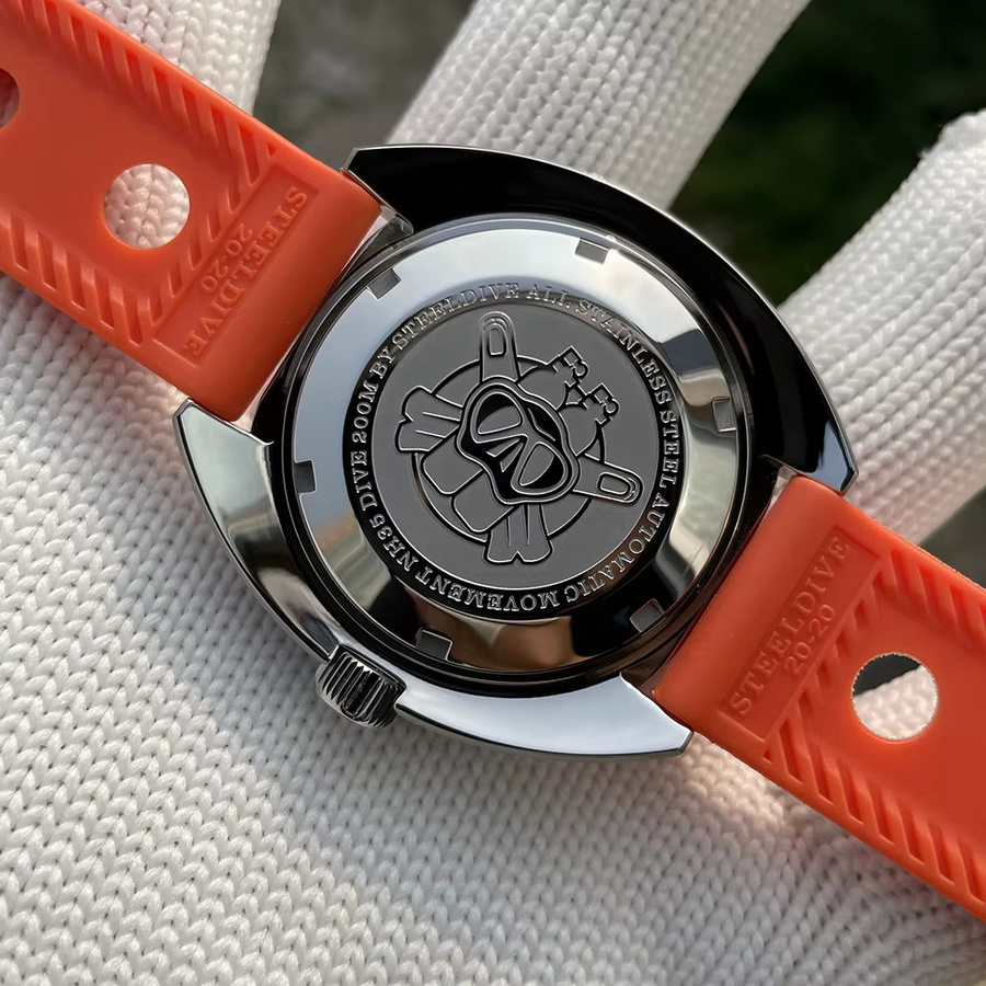 Steeldive Taucheruhr, Automatik, Edelstahl, Saphirglas, 43 mm, Herren - Bild 4