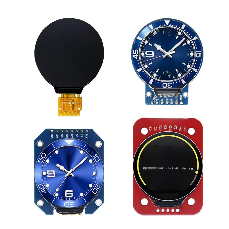 AITEWIN ROBOT Rundes TFT LCD Display Modul mit 1,28 Zoll, RGB, 240x240 Pixeln, GC9A01 Treiber und 4-Draht SPI Schnittstelle für Arduino - Bild 4
