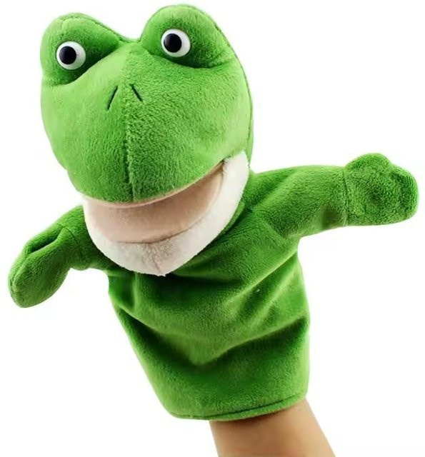 Yiran toy Fingerpuppe Plüsch, Tiere, Grün - Bild 1