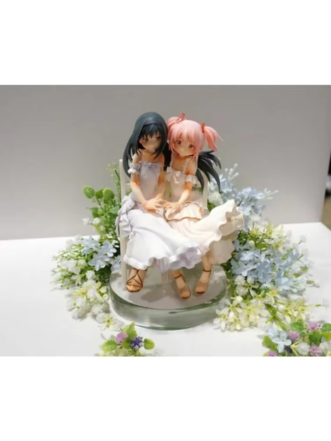 Bandai Puella Magi Madoka Magica Akemi Homura Figur, Weiß, Harz - Bild 2