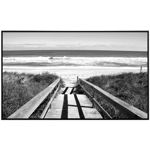 papermoon EcoHeat Infrarotheizung Strand in Schwarz und Weiss mit Matt-Effekt und App-Steuerung - Bild 2