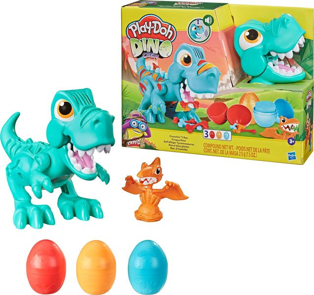 Play-Doh Gefräßiger Tyrannosaurus mit Dinosaurier-Geräuschen ab 3 Jahren - Bild 1