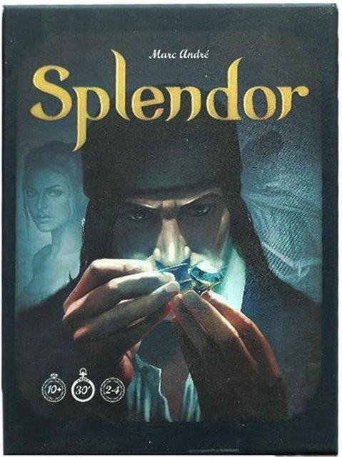 PebbleRook Splendor Brettspiel, englische Mini-Version, ab 10 Jahren - Bild 1