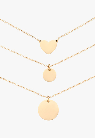 Heideman Schmuck-Set Gold, Damen