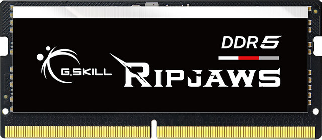 G.Skill Ripjaws DDR5 SO DIMM 260-PIN Arbeitsspeicher 16 GB 4800 MHz PC5-38400 CL34 1.1 V Schwarz - Bild 1
