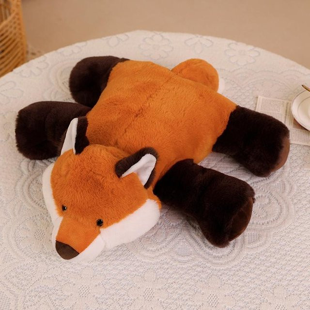 Kidsly Plüsch Spielzeug Fuchs Dinosaurier Hund, Stofftier Kissen, ab 3 Jahren - Bild 1
