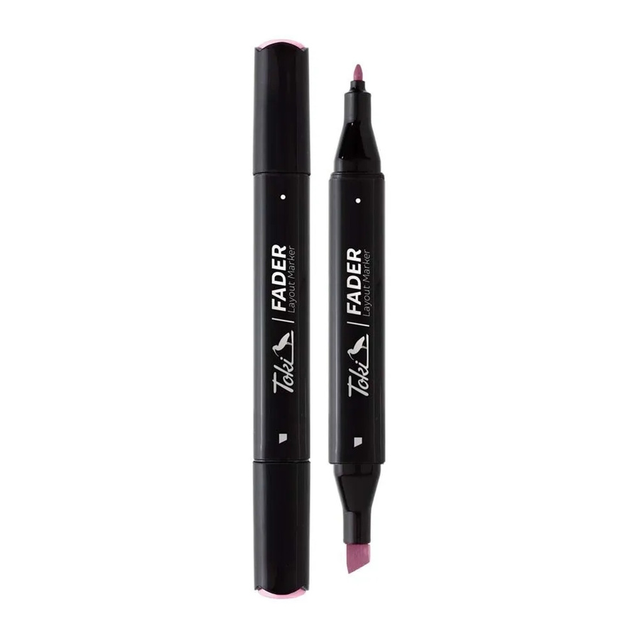Toki Marker Fader ARGILE mit 66 Farben und Chisel-Spitze - Bild 2