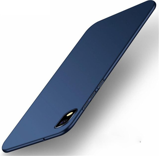 Ultra dünne mattierte Schutzhülle aus Hartplastik für Samsung Galaxy S26 S25 S24 S23 S22 S21 S20 Ultra Plus FE in Blau - Bild 1