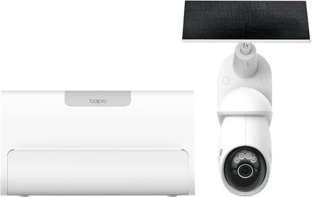TP-Link Tapo C660 Solar Kit mit H500 Smart HomeBase in Weiß - Bild 1