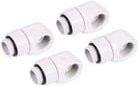 Alphacool Eiszapfen L-Verbinder drehbar G1/4 AG auf G1/4 IG, White - Bild 1
