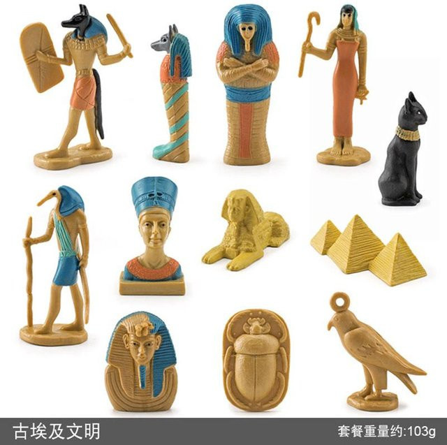 Happy Time For kids Ägypten Simulation 12-teiliges Set Statisches Modell - Bild 1