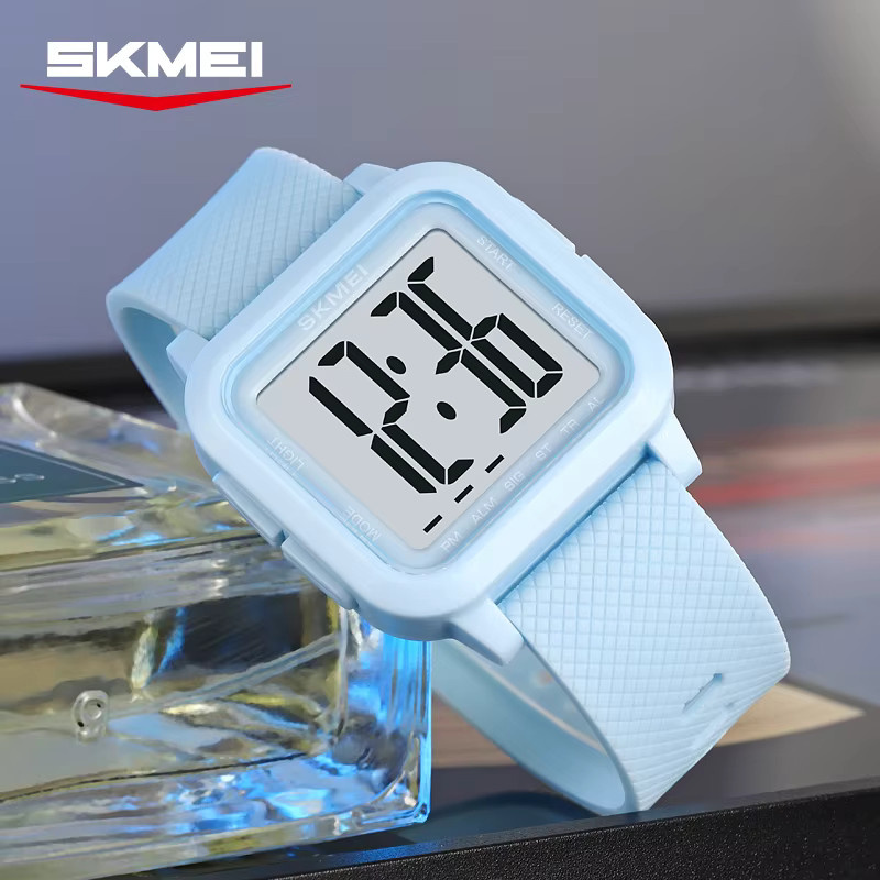 SKMEI Digitaluhr, Kunststoff, Schwarz, Unisex - Bild 2