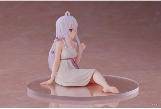 Majo No Tabitabi Elaina Figur, Action Animationsmodell, 9cm, grau - Bild 1