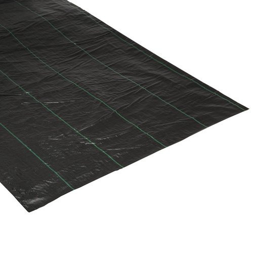WINDHAGER Unterbodengewebe aus Kunststoff in Schwarz, Breite: 2 m, Länge: 25 m - Bild 1