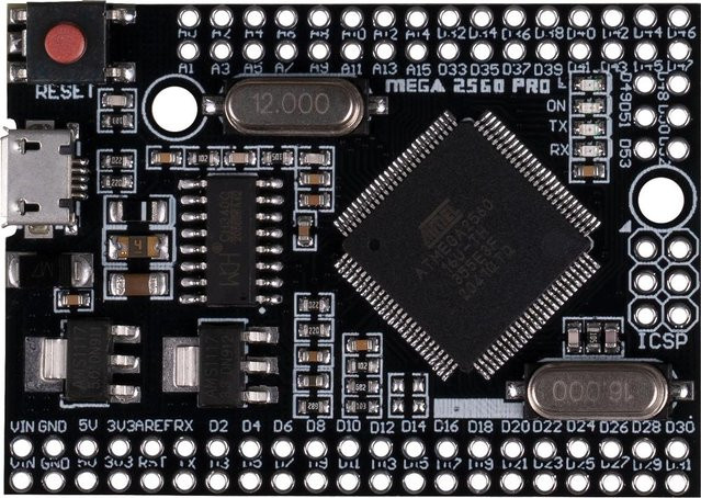 JOY-IT ARD_MEGA2560PRO Arduino Mega 2560 Pro Board mit USB-C in Schwarz - Bild 2