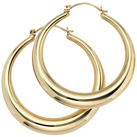 Colfem Creolen 333 Gelbgold, Unisex - Bild 1