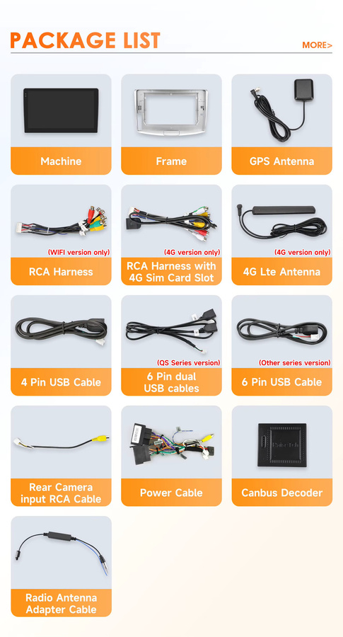 Hizpo 10,1 Zoll Carplay Auto Smart Screen für Volkswagen VW Passat B7 CC 2010-2015 mit Android Auto und RDS Stereo - Bild 5