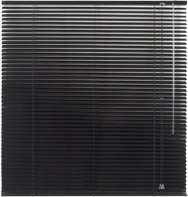 LIEDECO Aluminium-Jalousie in Schwarz mit 25 mm Lamellenbreite, B: 160 cm, H: 180 cm - Bild 2