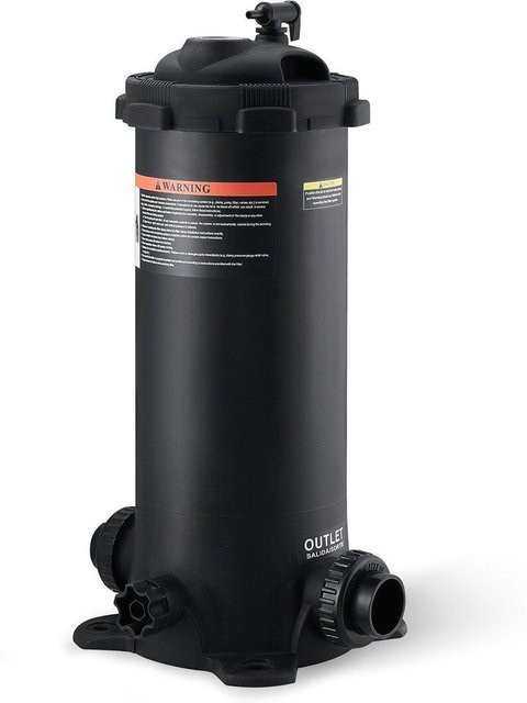 Buying Solutions MB Pool-Filterkartusche für Inground- und Aboveground-Swimmingpools mit 1 1/2 Zoll Anschluss und 4,6 m² Filtrationsleistung in Schwarz - Bild 1